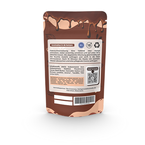 Cannabis THC-Choco-Loco Face Mask – Bild 2