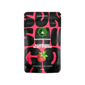 Hemp Pebbles Strong Raspberry