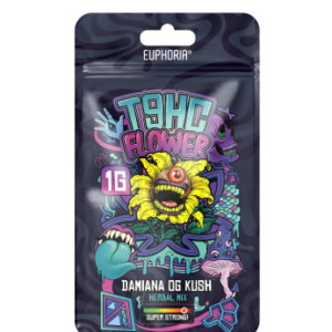 T9HC Kräutermischung Damiana OG Kush (1 g) – Stark & ​​erdig