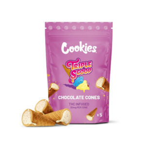 D9 Chocolate Cones - Triple Scoop